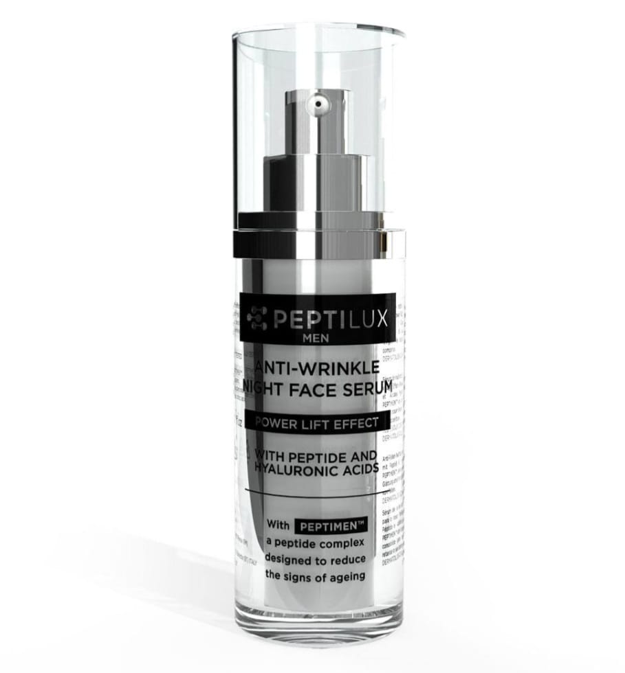 Peptilux Men - Anti-wrinkle night serum for the face 'power lift effect' with PEPTIMEN™ - 30 ml