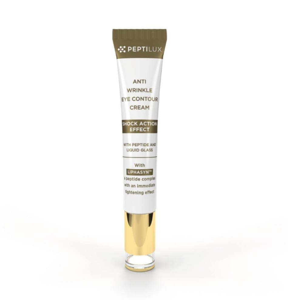 Peptilux - Anti-wrinkle eye cream with shock action effect with LIPHASYN™ - 20 ml