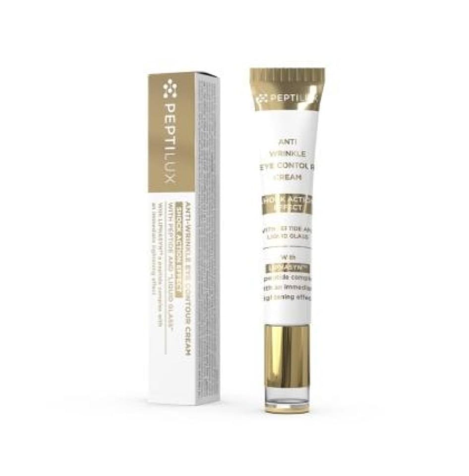 Peptilux - Anti-wrinkle eye cream with shock action effect with LIPHASYN™ - 20 ml